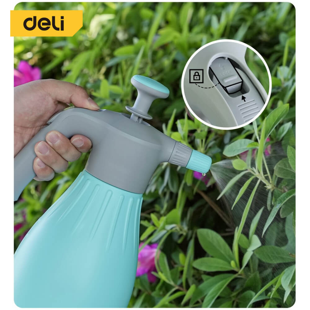ถังพ่นยา DELI DL581020-BL-01 2ลิตร สีเขียว